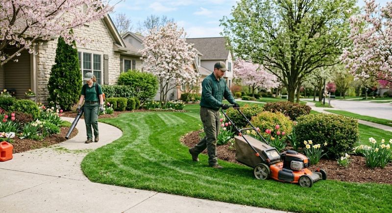 Routine Lawn Maintenance in Bowie, MD